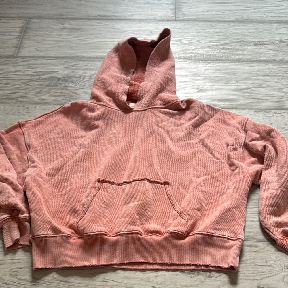American Eagle cropped hoodie size small